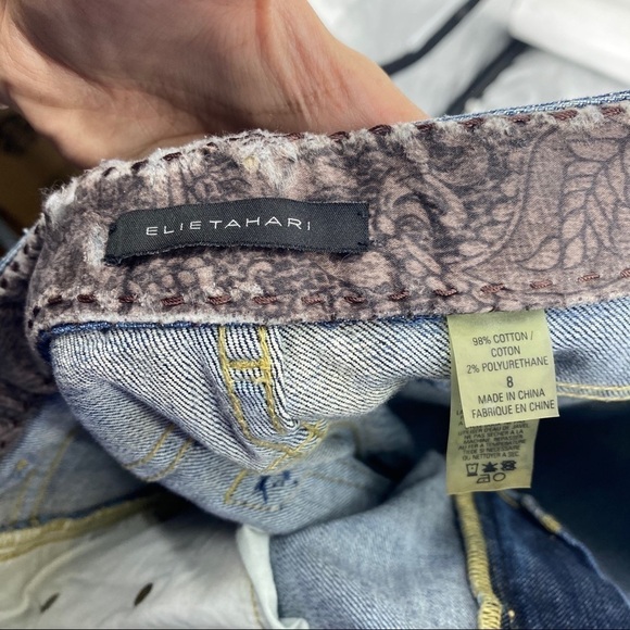 Elie Tahari Boot Cut Jeans - Picture 4 of 5